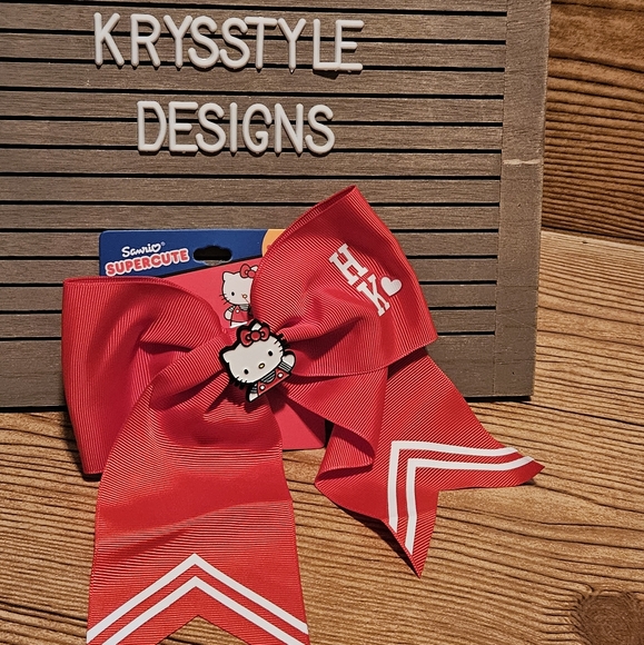 Hello Kitty Accessories - Hello Kitty Red Bow Hair Clip